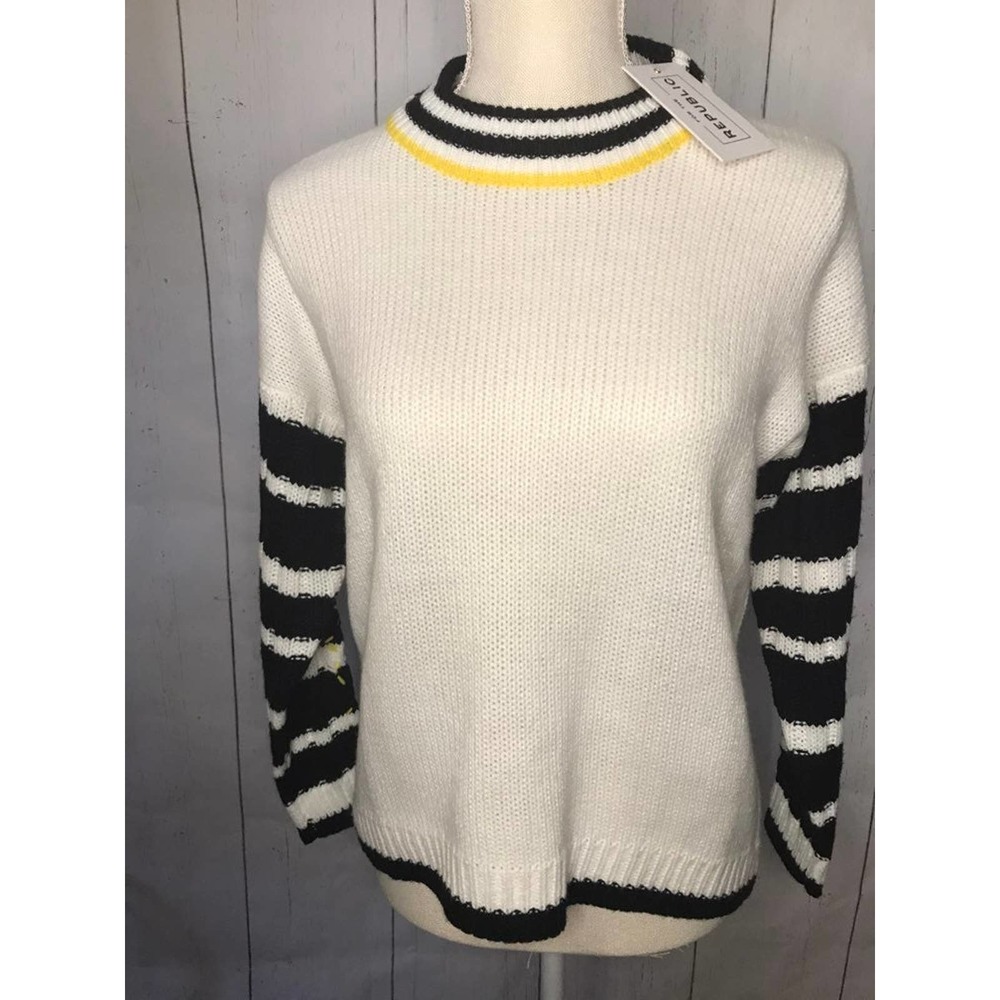 NWT For the Republic Stripe Sweater XS